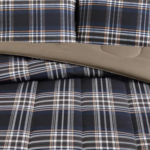 Miniatura 9 de Wrangler - Juego de edredón Queen, ropa de cama suave y reversible con diseño de puntada de caja, ropa de cama inspirada en Yellowstone, juego