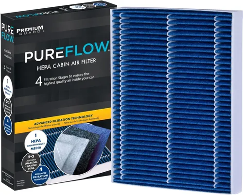 Miniatura 3 de Filtro de aire de cabina PureFlow HEPA PC8155HX Compatible con Ford Mustang 2015-2025