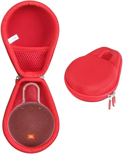 Miniatura 8 de Hermitshell Funda de viaje rígida para altavoz Bluetooth portátil mini JBL Clip 4 / JBL Clip 5 (Rosa)
