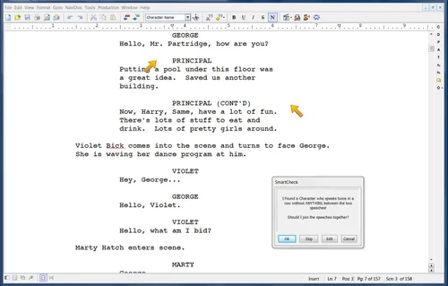 Miniatura 7 de Movie Magic Screenwriter 6 [Descargar]