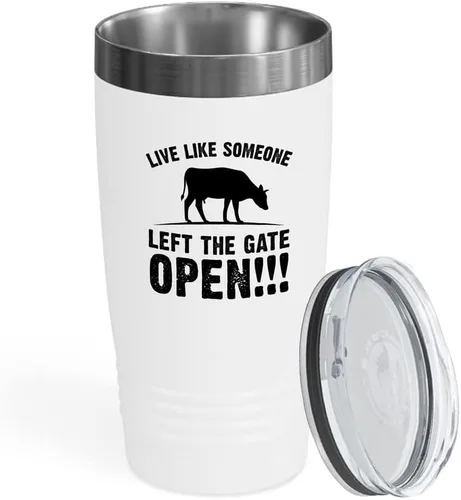 Miniatura 6 de Dairy Farmer - Vaso vikingo negro de 20 onzas – I Plan My Social Life – Farmhouse Country Boy Girl Tractor Flower Valley Backyard Cluck Hens Barn