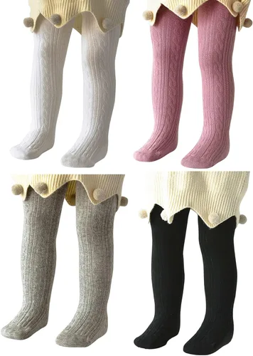 Century Star Medias para niñas, mallas gruesas para niñas, mallas para recién nacidos, leggings para bebés, ropa de invierno para bebé niña