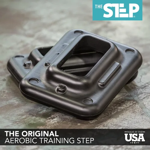 Miniatura 4 de The Step Elevadores de Ejercicio Aeróbico Originales (Par) con Pies Antideslizantes - Dos Elevadores Adicionales para Uso con Plataformas Circuit