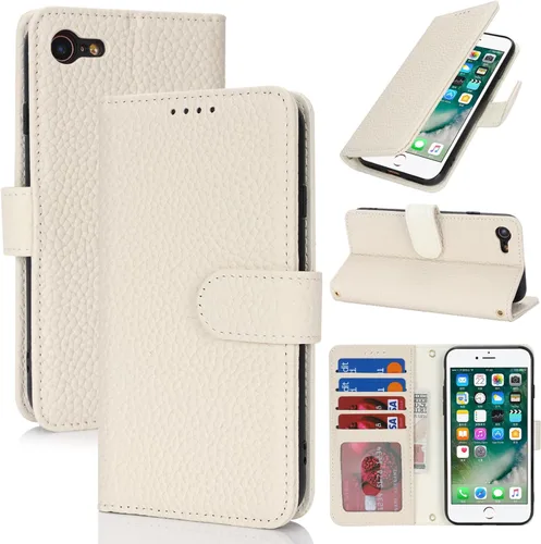 Miniatura 187 de Zouzt Funda para iPhone 11 de 6.1 pulgadas de piel auténtica con 4 ranuras para tarjetas, tarjetero con bloqueo RFID, tapa magnética, función atril
