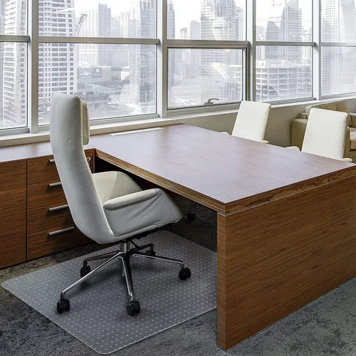 Miniatura 12 de Tapete para silla de oficina, tapete para silla para suelo de madera dura, protectores de suelo para sillas, alfombrillas de plástico para suelos