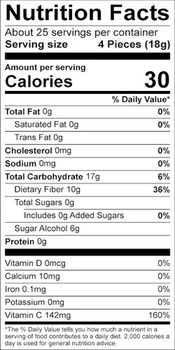 Miniatura 6 de Dr. John's Healthy Sweets Creamsicle Swirl - Caramelo duro con cero azúcar, sin colorantes, a base de plantas, apto para keto, 100 unidades, bolsa