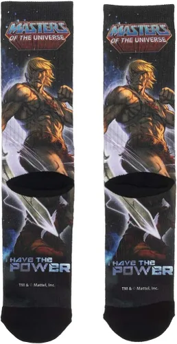 Miniatura 2 de Masters of the Universo Adulto He-Man I Have The Power Sublimated Crew Calcetines para hombres y mujeres
