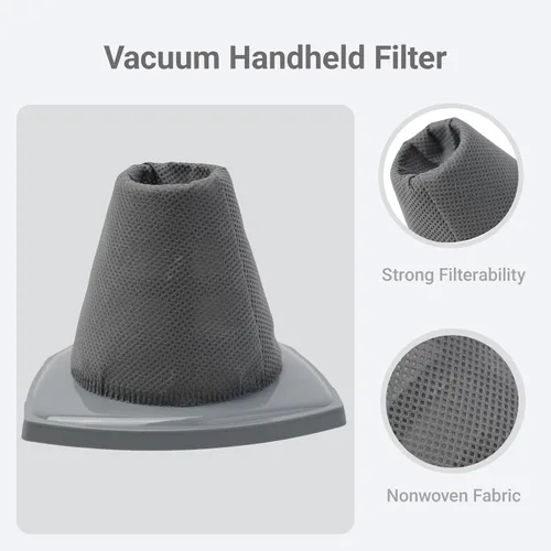 Miniatura 7 de Paquete de 2 filtros de mano para aspiradora Eureka NES215A NES210 N0101 y N0102, accesorios de repuesto para aspiradora de mano inalámbrica