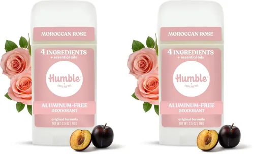 Miniatura 11 de HUMBLE BRANDS - Formula original de desodorante sin aluminio Control de olores, larga duración, bicarbonato de sodio, aceites esenciales, sutil