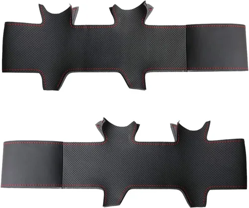 Miniatura 5 de MEWANT Funda para volante para Toyota Tacoma Tundra 4Runner Sienna Highlander Sequoia Land Cruiser Prado 120 Land Cruiser Hilux LS400 GX GX470