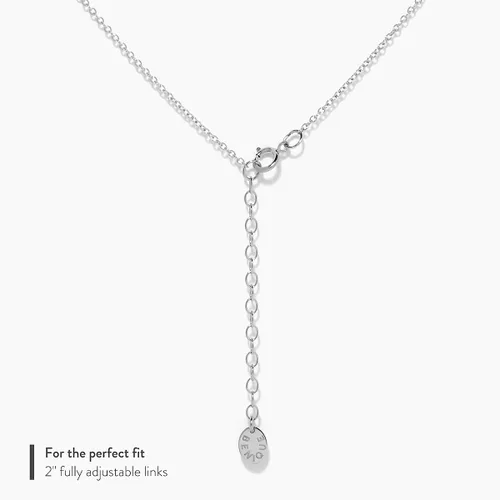 Miniatura 7 de BENIQUE Collar delicado para mujeres y niñas, plata de ley 925 maciza o metales rellenos de oro de 14 quilates, cadena fina, colgante significativo