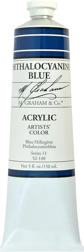 Miniatura 18 de M. Graham - Pintura acrílica de tubo de 2 onzas, carmesí Alizarin Alizarin Crimson