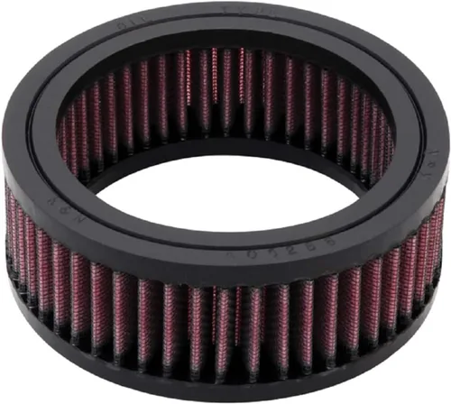 K&N Filtro de aire de motor de por vida original de alto flujo: alto rendimiento, premium, lavable, filtro de repuesto industrial, servicio pesado: