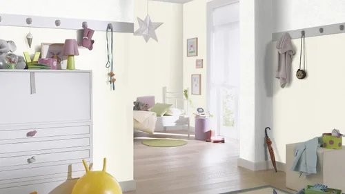 Miniatura 7 de CONCORD WALLCOVERINGS ™ Papel tapiz moderno con textura abstracta, pared decorativa de vinilo, blanco, 21 pulgadas x 33 pies (57 pies cuadrados)