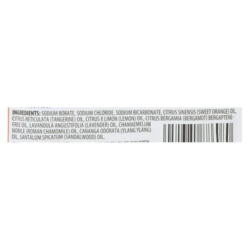 Miniatura 2 de Aura Cacia Sal de baño mineral relajante de naranja dulce para aromaterapia, paquete de 2.5 onzas, 6 por caja.6