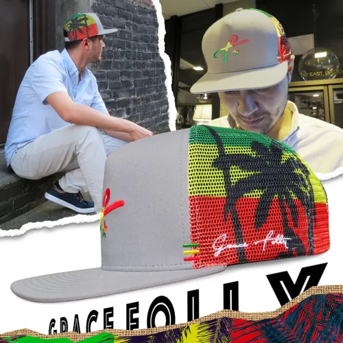 Miniatura 11 de Grace Folly - Gorra trucker unisex gorra de malla con cierre trasero
