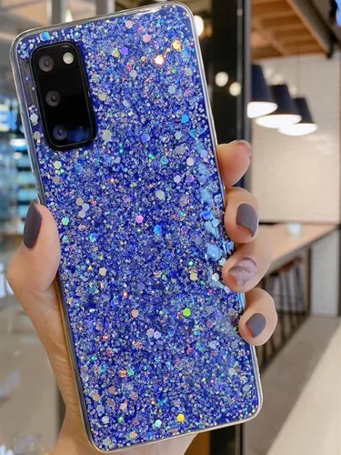Diseñada para Samsung Galaxy S22 Ultra, con purpurina brillante para mujeres y niñas, bonita funda protectora de goma delgada para Galaxy S22 Ultra