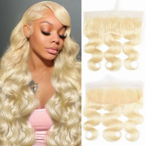 Miniatura 8 de 13x4 frontal cuerpo ondulado encaje frontal 100% cabello humano de oreja a oreja 13x4 cuerpo ondulado HD cierre de encaje transparente 10 pulgadas