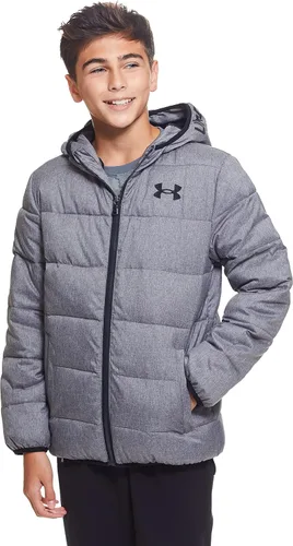 Miniatura 5 de Under Armour - Chaqueta acolchada Pronto para niño, peso medio, cierre de cremallera, repele el agua