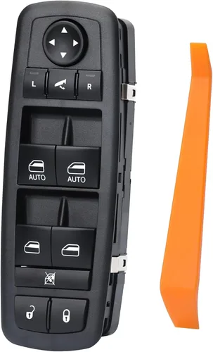 Miniatura 9 de Interruptor de control de ventana eléctrica Lado del conductor delantero 11 pines Compatible con Dodge Durango 2011-2013, Jeep Grand Cherokee