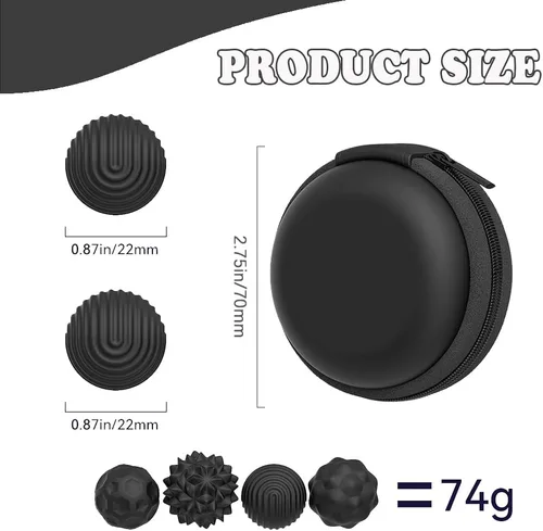 Miniatura 2 de Bolas magnéticas de juguete fidget, juguete sensorial de silicona para aliviar el estrés para adultos, adolescentes con autismo, ansiedad, TDAH