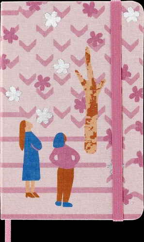 Miniatura 31 de Moleskine Edición Limitada Sakura - Cuaderno, tapa dura, grande (5 x 8.25 pulgadas), a rayas/con líneas, Caja de Coleccionista Premium Swan