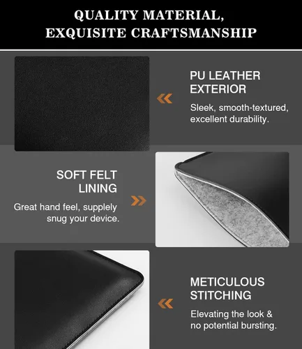 Miniatura 4 de MoKo Funda para Tablet de 7-8 Pulgadas, Maletín de Cuero PU Estuche Delgado y Elegante Compatible con Nuevo iPad Mini (A17 Pro) 8.3" 2024, iPad Mini