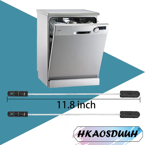 Miniatura 4 de Paquete de 2 cables de bisagra de puerta de lavavajillas 4933DD3001B para lavavajillas LG 6026050 AP4511304 4933DD3001A PS3524406 LDF6920ST