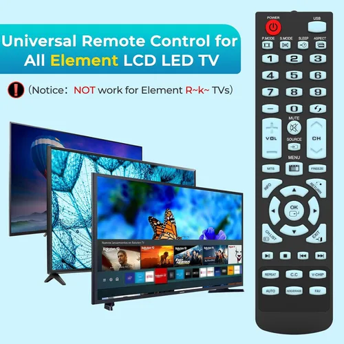 Miniatura 2 de Elemento de control remoto universal TV compatible con todos los elementos LCD LED TV - No requiere programación