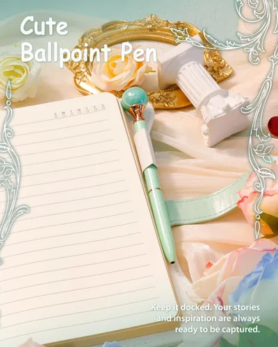 Miniatura 3 de Hoci Poci Agenda con candado y llaves para niñas, ideas de regalo para niñas, diario de 360 páginas con bordes dorados para mujeres, cuaderno