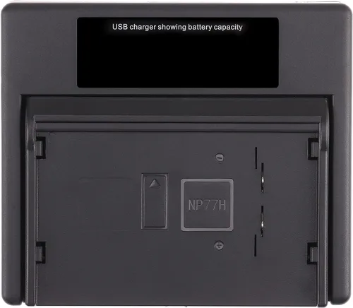 Miniatura 8 de FocusFoto Cargador de batería LCD USB NP-77H para NP-55 NP-33 NP-68 NP-78 NP-98 para cámara Sony CCD-FX630 CCD-FX640 CCD-FX700 CCD-FX700E CCD-FX710