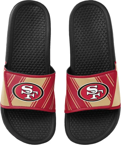 Miniatura 2 de FOCO mens NFL Team Logo Legacy Sport Slide Sandals