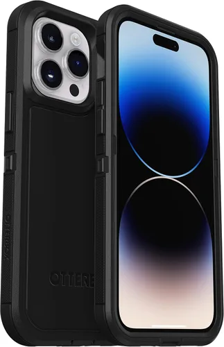 Miniatura 11 de OtterBox Funda para iPhone 14 Pro (solamente) Defender Series XT, color lavanda (púrpura/transparente), sin pantalla, resistente, se ajusta a