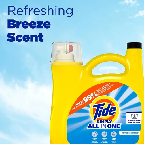 Miniatura 6 de Procter & Gamble, 89131 Simply Clean & Fresh - Detergente para ropa, líquido, aroma brisa, 138 onzas, cantidad 2