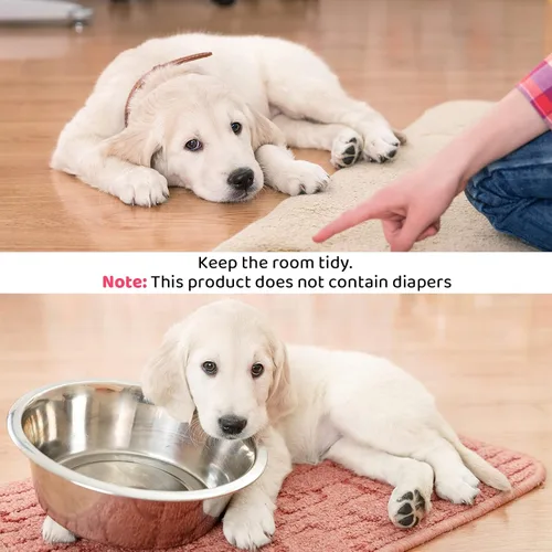 Miniatura 6 de 3 piezas de pañales reutilizables para perras con tirante ajustable, lavables, bragas sanitarias para perritos, pañales para cachorros, ropa