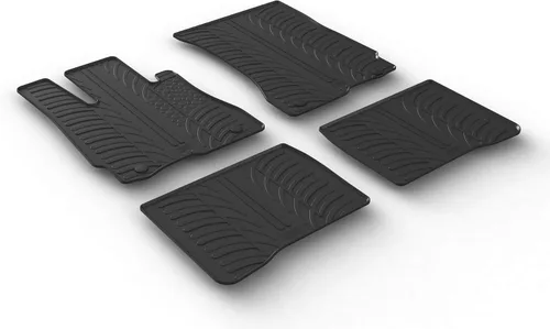 Miniatura 18 de Gledring USA - Tapetes de carga de goma personalizados para todo tipo de clima, diseñados para Mercedes Benz GLC X253 2016-2022, no se requiere