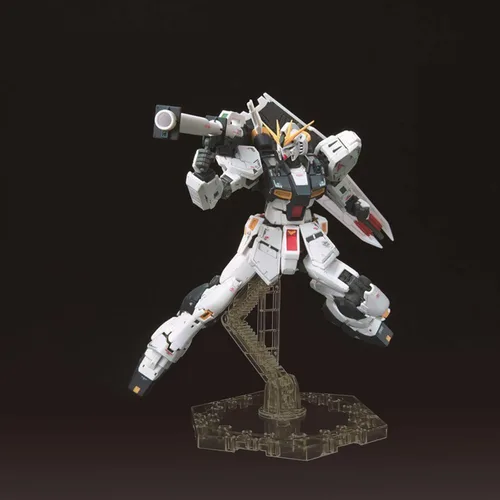 Miniatura 7 de Hobby - Soporte de exhibición de base de acción, figura de acción Gundam compatible con modelos universales MG RG HG (1 juego transparente)