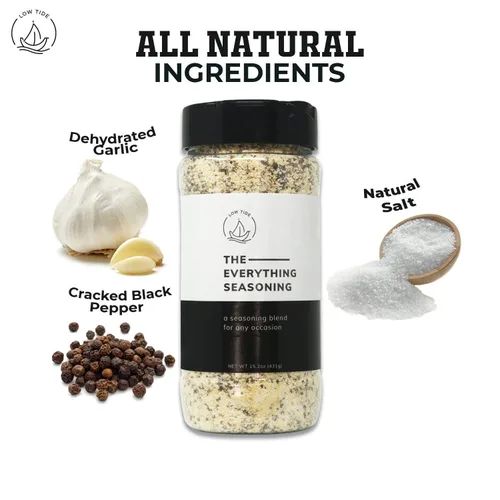 Miniatura 4 de Condimento estilo Santa María – Low Tide 15.2 oz – The Everything Seasoning Todo natural, sin MSG Fabricado en Estados Unidos ¡Espolvorea
