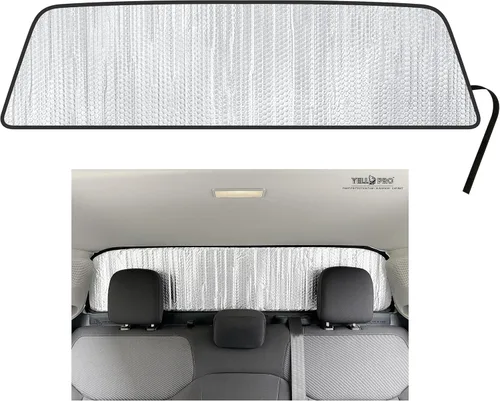 Miniatura 10 de YelloPro - Parasol para parabrisas delantero de ajuste personalizado para Ford Maverick Pickup 2022, 2023, 2024, 2025, 2026, híbrido, XL, XLT