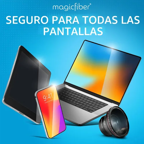 Miniatura 4 de Paño de limpieza MagicFiber de microfibra, paquete de 6 - Paño premium para gafas, lentes, pantallas y más
