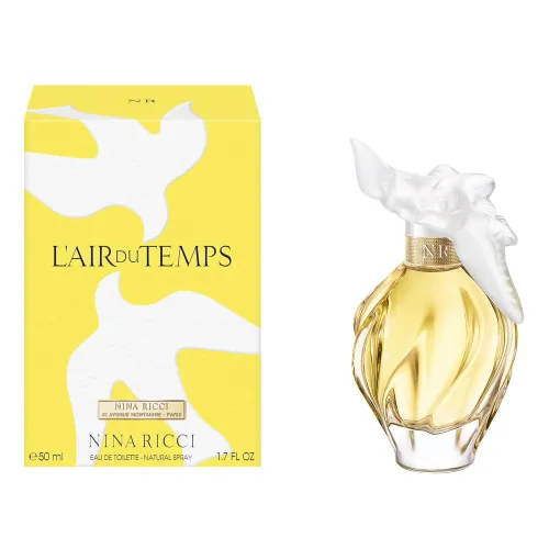 Miniatura 2 de Nina Ricci L'Air Du Temps - Perfume para mujer, fragancia floral, se abre con notas de clavel y aldehídos, mezclado con rosa y neroli, aroma
