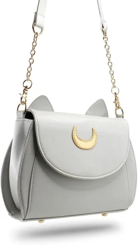 Miniatura 4 de Oct17 Moon Luna Design Monedero Kitty Cat Satchel bolso de hombro diseñador mujeres bolso Tote PU cuero Sailer