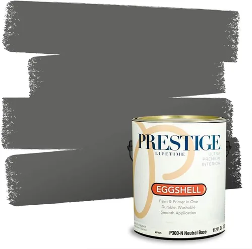 Miniatura 26 de PRESTIGE Paints - Pintura interior e imprimación en uno, 1 galón, cáscara de huevo, pimienta envejecida
