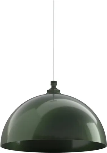 Miniatura 152 de Steel Lighting Co. Brentwood - Lámpara colgante Montada en el techo Cúpula redonda de 14 pulgadas Estilo moderno contemporáneo de granja