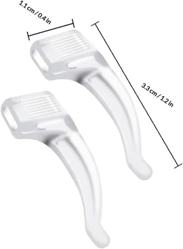 Miniatura 2 de 50 Pairs Silicone Anti-Skid Glasses Ear Grips, Replaceable Eyeglass Holders for Comfortable Fit, Portable Retainers for Sports and Daily Use