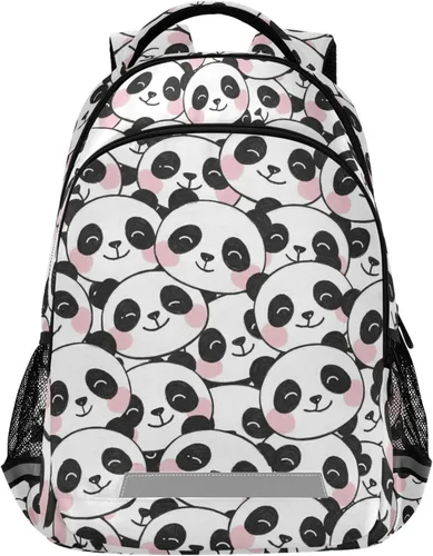 Miniatura 12 de MNSRUU Mochila escolar con correa para el pecho, mochila para laptop Galaxy Planets, mochila de senderismo de viaje para niños y niñas, Animal 031