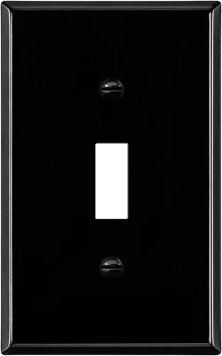 Miniatura 129 de ENERLITES Placa de Pared Metálica para Interruptor de Luz de Palanca, Acero Inoxidable 201, Resistente a la Corrosión, Tamaño Estándar 1-Gang 4.50