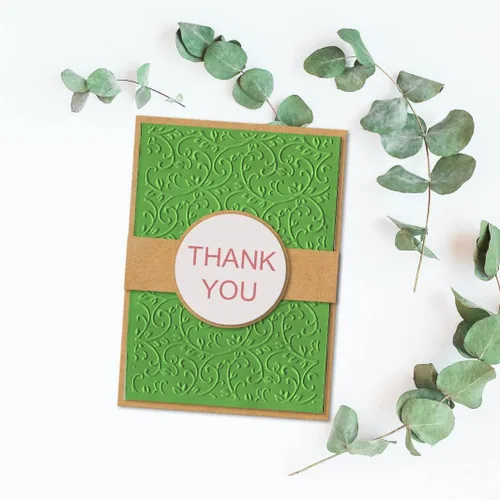 Miniatura 3 de Carpetas en relieve de flores de encaje para hacer tarjetas, fondo de marco de flores, plantilla de plástico para bricolaje, álbum de fotos, papel