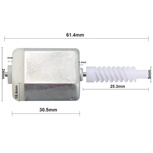 Miniatura 3 de Juego de actuador de cerradura de puerta izquierda derecha para interior de coche, para Nissan 2011-2017 Juke MK1 para Subaru 2007-2012 Forester MK3