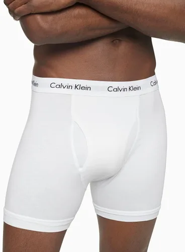 Miniatura 3 de Calvin Klein - Ropa interior de algodón elástico tipo bóxer brief para hombre, paquete de 3